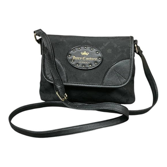 Juicy Couture -EC - Vintage Black Crossbody Bag - Picture 1 of 6